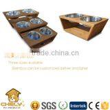 New Arrival Dog Feeder, Pet Diner,cat Feeder With Bamboo Customized thumbnail-1