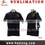 Wholesale OEM Team Set Sportswear Sublimated Cheap Striped Custom Rugby Jerseys Uniform thumbnail-5