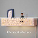 2015 Creative Wall Wood Plastic Fashionable Night Stand Table Lamp for Sale