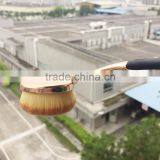 Eyeshadow Blush 10pcs/set Professional Toothbrush Shape Makeup Brush Oval Gold thumbnail-1