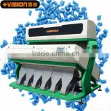 Waste plastic color separation equipment! Vision CCD Color Sorter machine ! Imported Schneider Power Switch, From anhui!