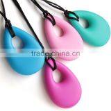 Food Grade Silicone Teething Pendant Nice Crochet Teething Necklace thumbnail-2