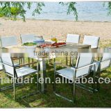 teak outdoor furniture table set