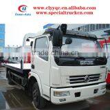 DFAC 4X2 Dlk Flat Wrecker Towing Truck for Sale thumbnail-3