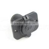 Fixed Panel 12V Wateroroof Power Socket, Power Outlet Socket For Car/ thumbnail-3