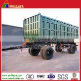 China Cheap Price Special Trailer Tractor Towing Transportation Trailer Box Drawbar Semi Trailer thumbnail-6
