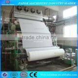 1880mm Single Dryer& Single Cylinder Mould Paper Machine, Facial Paper Machinery