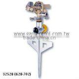 Brass Impulse Sprinkler With 2-Way Metal Step Spike thumbnail-1