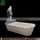 Natural Color Marble Bath Tubs Collection thumbnail-1