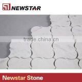Newstar Italian White Carrara Arabesque Kitchen Bathroom Wall 12x12 Tile Mosaic thumbnail-3