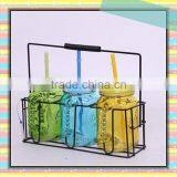 Wholesale Glass Juice Bottle With Spray With Straw thumbnail-5