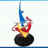 Metal Sculpture /Large Outdoor Stainless Steel Sculpture thumbnail-1