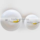5pcs Pasta Bowl Set,porcelain With Decal Printing, Ceramic Pasta Bowls thumbnail-5