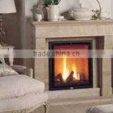 Travertine Fireplace thumbnail-1