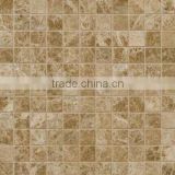 High Quality Emperador Light Polished Mosaic Tiles For Bathroom/Flooring/Wall etc & Best Marble Price