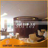 New Design Brass Decorative Wire Mesh Curtain Restaurant Partition thumbnail-1
