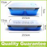 Microwave Bento Box Silicone Lunch Box thumbnail-3