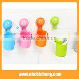 Colors Storage Basket Suction Cup Bath Holder Single Cup Storage Holder thumbnail-3