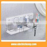 Multi Bathroom Storage Rack Bath Jewelry Holder Wall Suction Commodity Shelf thumbnail-2