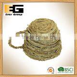 Yellow Rattan Cups and Flower Pots thumbnail-6