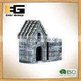 Wood Flowerpot House Planter Succulent Creative Handmade Flower Pots thumbnail-2