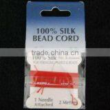 Wholesale 100% Bead Silk Threading Cord With Needle Attached thumbnail-1