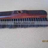 wooden and horse hair broom
