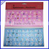 22cm Plastic Drawing Alphabet Ruler thumbnail-1