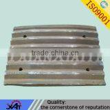 High Manganese Steel Casting Parts Sand Casting for Mining Machinery Parts Swing Toothed Plate thumbnail-1
