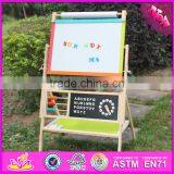2016 New Design Double-sided Children Wooden Adjustable Drawing Board W12B103 thumbnail-3