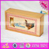 2016 Top Fashion Educational Kids Wooden Domino Set WJ278287 thumbnail-3