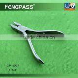 CP-1007 4-1/4" Inch 2CR13 Stainless Steel With PP Handle Very Comfortable In Use Stainless Steel Nail Snips thumbnail-1