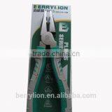 Berrylion Chrome Vanadium Steel Combination Pliers 7"/175mm Polished Plier thumbnail-2