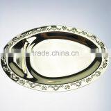 High Quality Indian Wedding Charger Plate With Compartment thumbnail-2