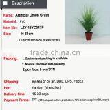 Real Looking Small Vivid Onion Artificial Potted Grass for Hotel Decoration thumbnail-2