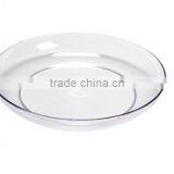 Clear Floral Dish Clear Designer Dish Acrylic Crystal Clear Dish Floral Arrangement Crafts Decorations Clear Floral Plate