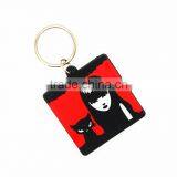 China Manufacturer Direct Sale 2D PVC Custom Keychain Maker thumbnail-2