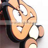 Custom Design Shaped 3D Soft Plastic Rubber PVC Keychain thumbnail-4