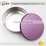 European Style Custom Printed Wholesale Round Metal Tin Box thumbnail-5