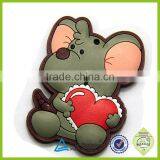 Custom Made Soft Pvc Small Flat Round Colored Refrigerator Magnet thumbnail-5