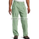 ZX OEM ODM light green trousercotton trousersLight Green Cotton Trousers