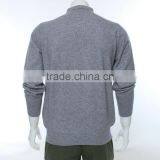 Computerized Sweater Knitting Machine for Men Grey Woolen Sweater Knitting With Cheape 1/4zipper Machine Price thumbnail-6