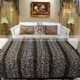 Faux fur Flannel Plain colour quilt blanket pillow handmade patchwork quilt needlework bed linen bedclothes 16
