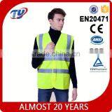 ce Safety Vest Yellow thumbnail-1