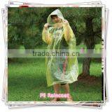Cheap PE Disposable Emergency Raincoat thumbnail-2