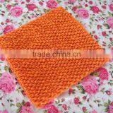 Wholesale Kids Hair Accessorie 6" Large Crochet Tube Tops For Photo Prop Many Colors Girls Stretch Crochet thumbnail-5