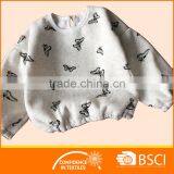 2-8 Y Girls Butterfly Nice Printed New Design Fleece Head Sweater thumbnail-2