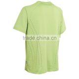 Men's Round Neck Polyester Dri Fit Flat Flock Short Sleeve T-shirt thumbnail-4