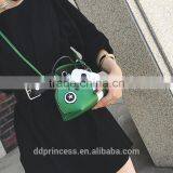 Newest Animal Shape Kids Bag Green Bag Shoulder Hand Casual Cosmetic Bag thumbnail-5