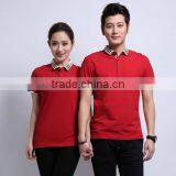 New Product Fashion Style Good Quality 2017 Print Custom Couples Polo Shirt thumbnail-3